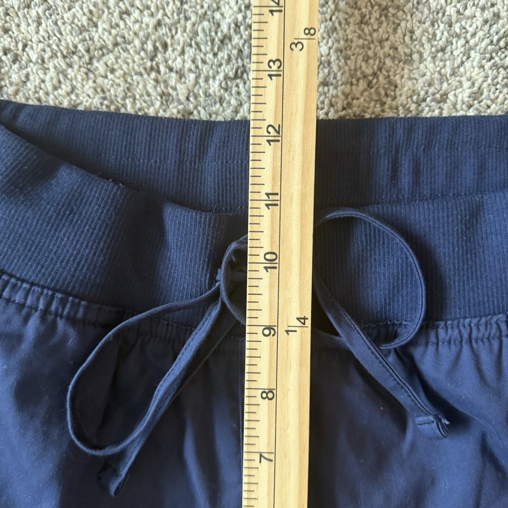 Butter Soft Scrub Pants Medium Navy Blue Elastic Comfort Waist Joggers - Picture 7 of 9